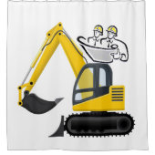 Shower Curtain Construction Douchegordijn (Voorkant)