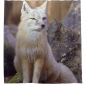 Shower Curtain Corsac Fox Douchegordijn (Voorkant)