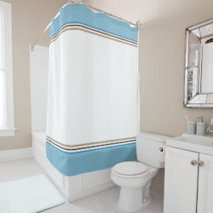 Shower Curtain Curtains Bayside Royal Douchegordijn