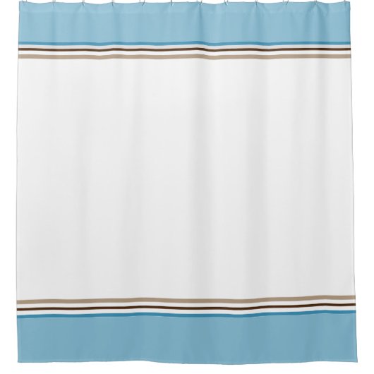Shower Curtain Curtains Bayside Royal Douchegordijn (Voorkant)