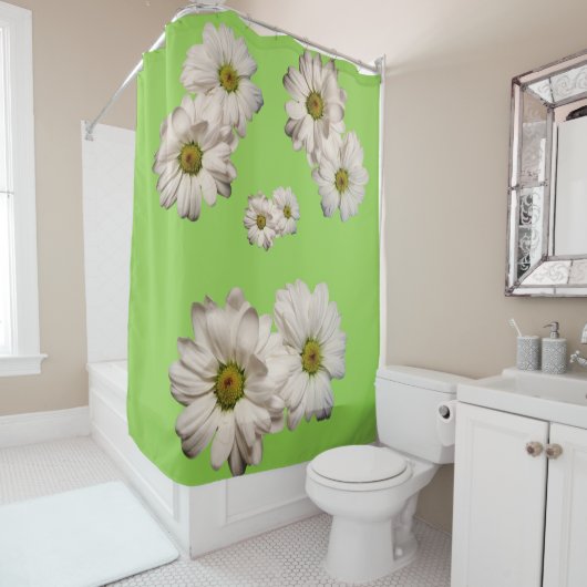 Shower Curtain Daisy Douchegordijn (In situ)