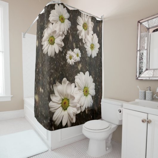 Shower Curtain Daisy Douchegordijn (In situ)