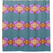 Shower Curtain Design Mandala Stripes Douchegordijn (Voorkant)