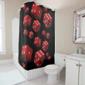 Shower Curtain Dice Douchegordijn (In situ)