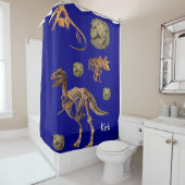 Shower Curtain Dinosaur Douchegordijn (In situ)