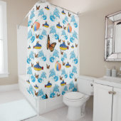 Shower Curtain Dolphins Douchegordijn (In situ)