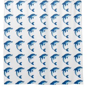 Shower Curtain/Dolphins Douchegordijn