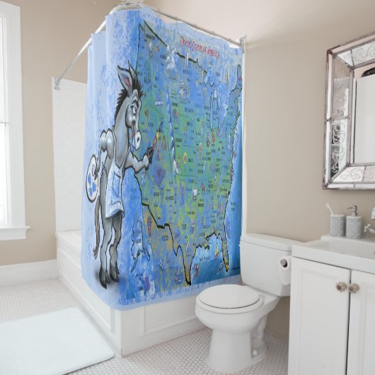 Shower Curtain Douchegordijn (In situ)