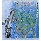 Shower Curtain Douchegordijn (Voorkant)