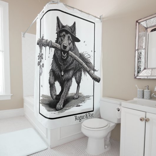 Shower Curtain Douchegordijn (In situ)