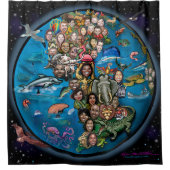 Shower Curtain Douchegordijn (Voorkant)