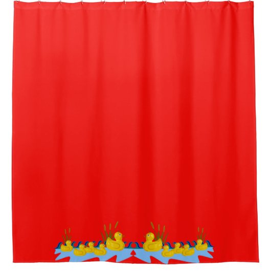 Shower Curtain Duck Douchegordijn (Voorkant)