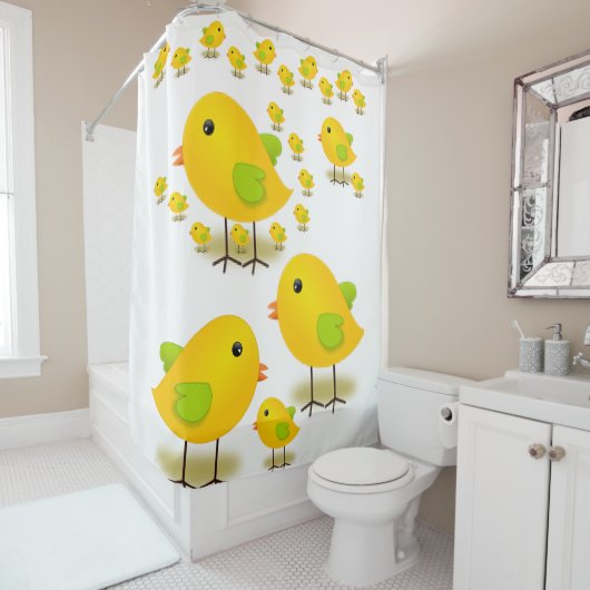 Shower Curtain Ducks Douchegordijn (In situ)