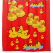Shower Curtain Ducks Douchegordijn (Voorkant)