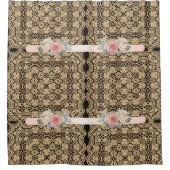 Shower Curtain Floral Douchegordijn (Voorkant)