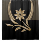 Shower Curtain Floral Douchegordijn (Voorkant)