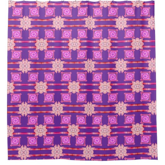 Shower Curtain Floral Douchegordijn (Voorkant)