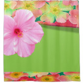 Shower Curtain Floral Douchegordijn (Voorkant)