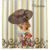 Shower Curtain  Floral Douchegordijn (Voorkant)