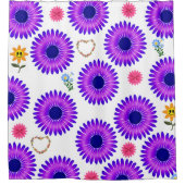 Shower Curtain Floral Douchegordijn (Voorkant)