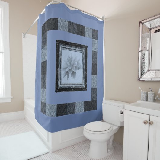 Shower Curtain Floral Douchegordijn (In situ)