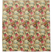 Shower Curtain Floral Douchegordijn (Voorkant)