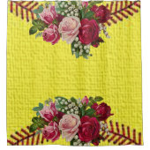 Shower Curtain Floral Douchegordijn (Voorkant)