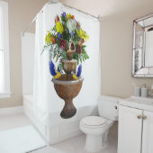 Shower Curtain Floral Douchegordijn (In situ)