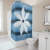 Shower Curtain Floral Douchegordijn (In situ)