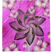 Shower Curtain Floral Douchegordijn (Voorkant)