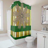 Shower Curtain Floral Douchegordijn (In situ)