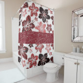 Shower Curtain Floral Douchegordijn (In situ)