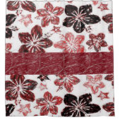 Shower Curtain Floral Douchegordijn (Voorkant)