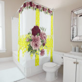 Shower Curtain Floral Douchegordijn (In situ)