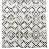 Shower curtain for contemporary bathroom douchegordijn (Voorkant)
