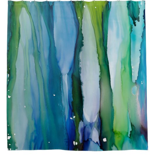 Shower Curtain Free Fstromend Lovitude Douchegordijn (Voorkant)