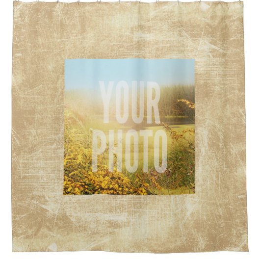 Shower Curtain Geschikt voor Sjabloon Antiek BG Douchegordijn (Voorkant)