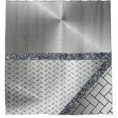 Shower Curtain Gray Douchegordijn (Voorkant)