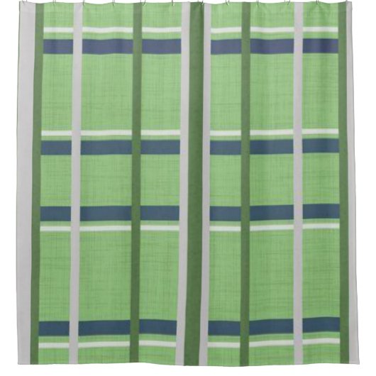 Shower Curtain Green Douchegordijn (Voorkant)