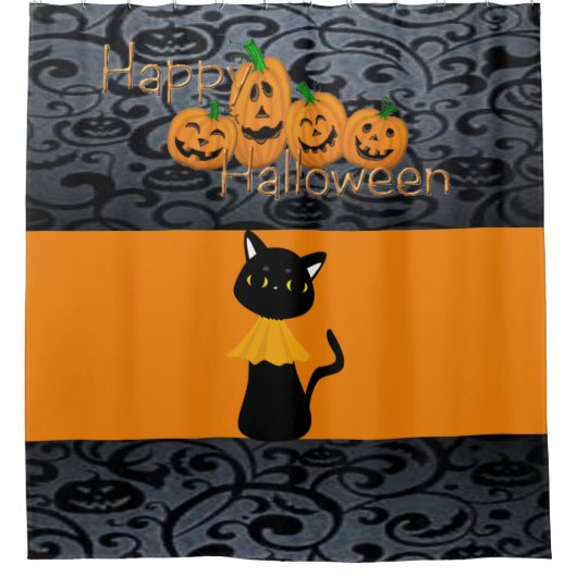 Shower Curtain Halloween Douchegordijn (Voorkant)