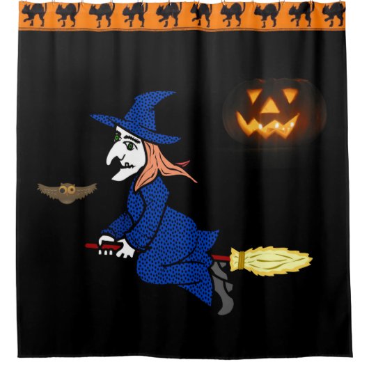 Shower Curtain Halloween Douchegordijn (Voorkant)