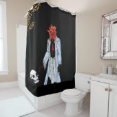 Shower Curtain Halloween Douchegordijn (In situ)