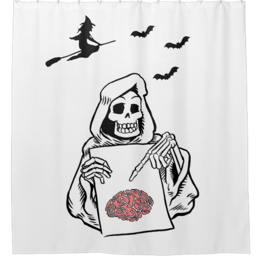 Shower Curtain Halloween Douchegordijn (Voorkant)