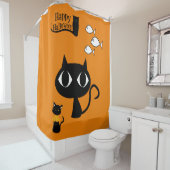 Shower Curtain Halloween Douchegordijn (In situ)