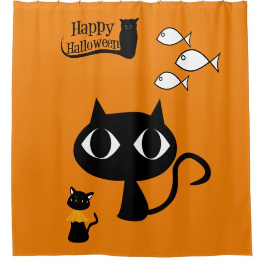 Shower Curtain Halloween Douchegordijn (Voorkant)