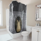 Shower Curtain Halloween Douchegordijn (In situ)