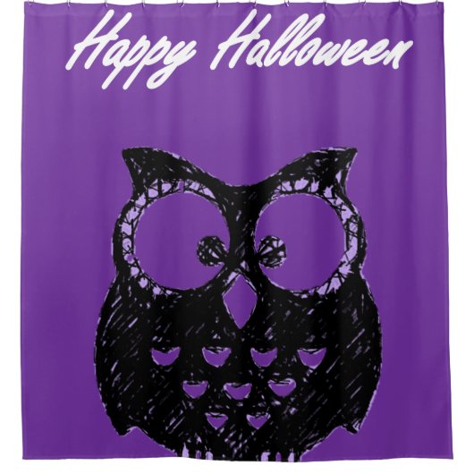 Shower Curtain Halloween Douchegordijn (Voorkant)