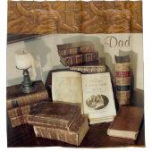 Shower Curtain History-boeken Douchegordijn (Voorkant)