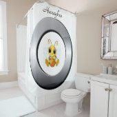Shower Curtain Honeybee Douchegordijn (In situ)
