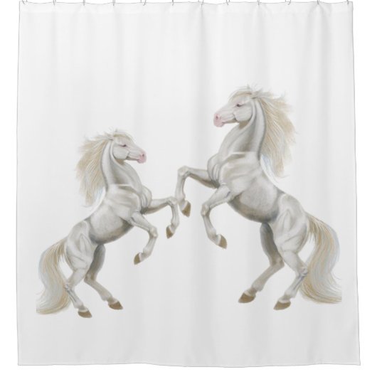 Shower Curtain Horse Douchegordijn (Voorkant)